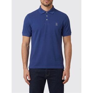 Brunello Cucinelli Polo Shirt Men Grey